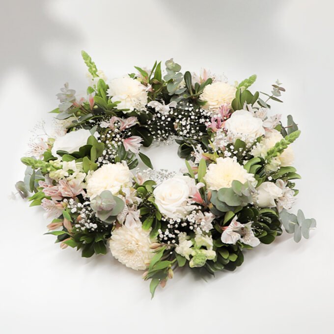 Corona de Flores Mediana