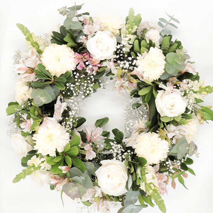 Corona de Flores Mediana