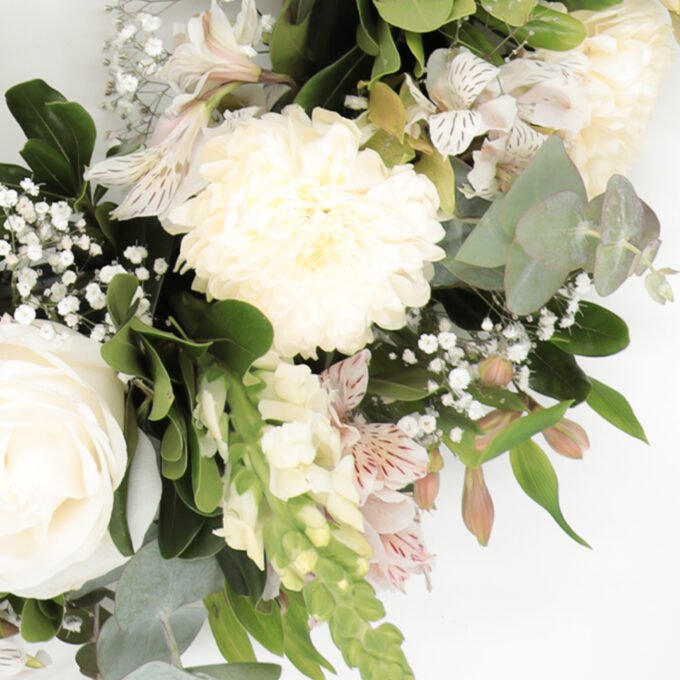 Corona de Flores Mediana