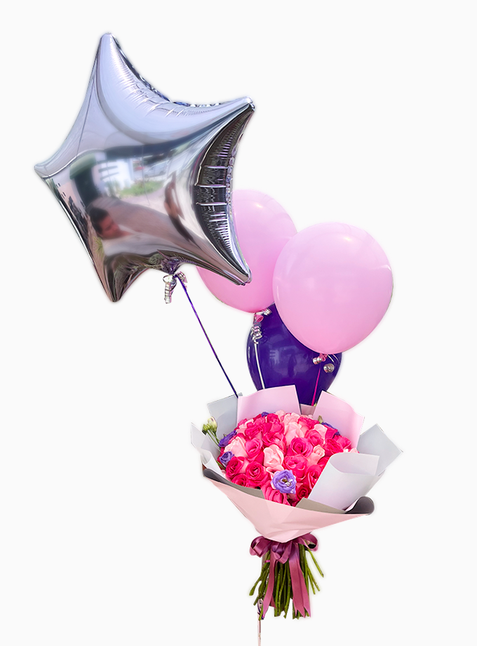 Bouquet de globos "Dia especial"