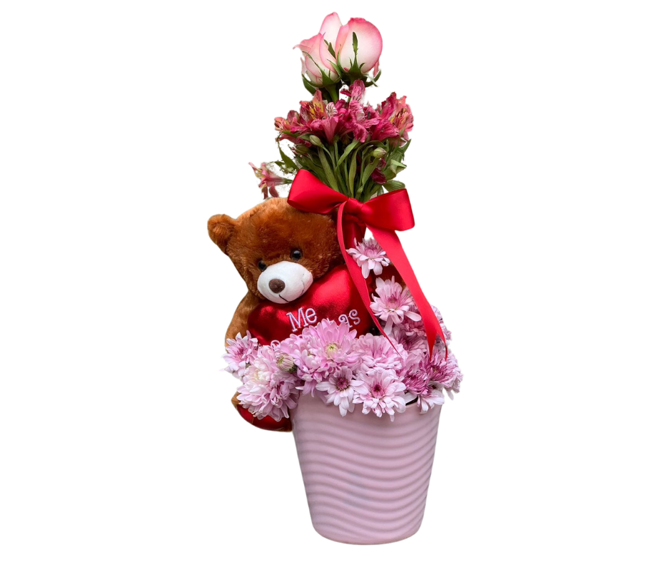 Arreglo Floral Teddy
