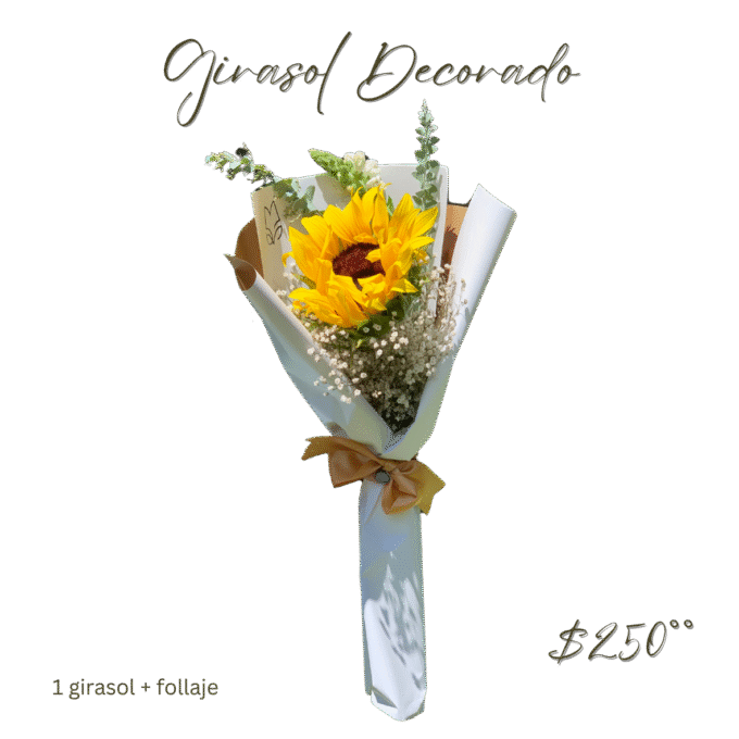 Girasol Decorado